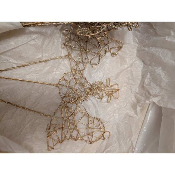 vintage Christmas decorations lot - Picture 3 of 16